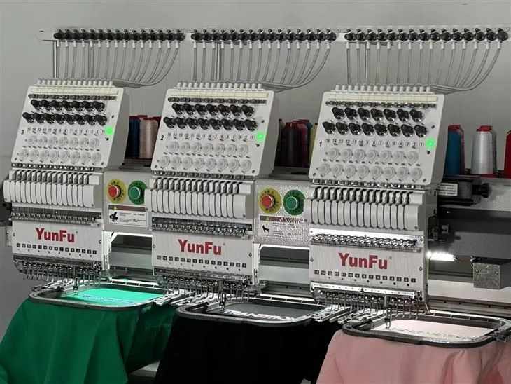 Peiriant Brodwaith 3 Pen Effeithlonrwydd Uchel Awtomatig ac Ansawdd Uchel