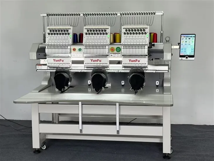 3 Head Embroidery Machine Computerized Automatic High Efficiency And High Quality high quality