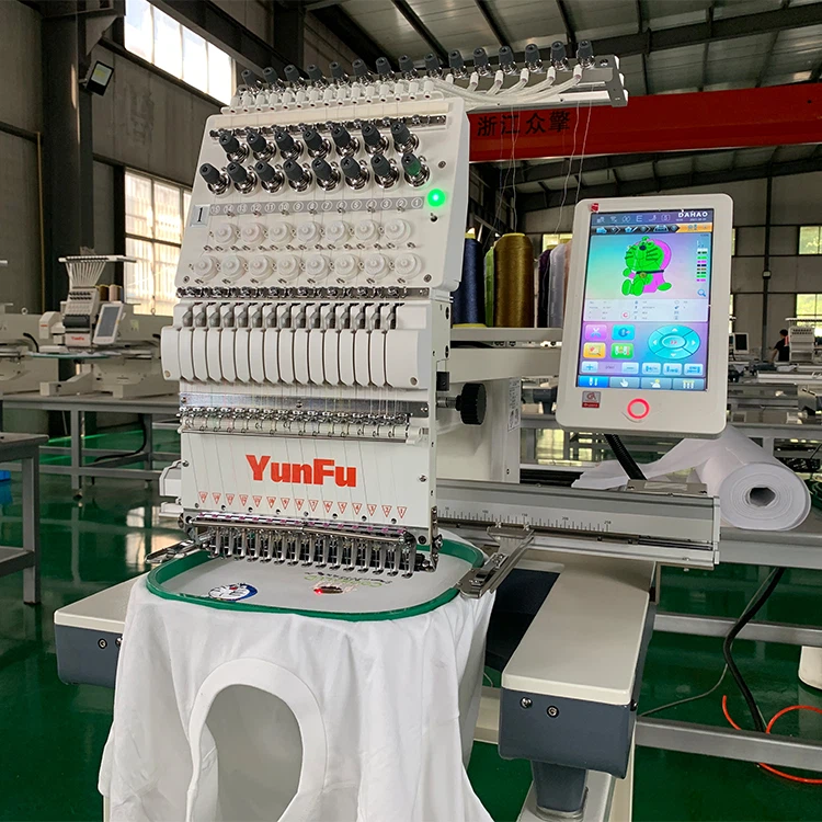 Ardal Brodwaith Mawr Peiriant Brodwaith Fflat