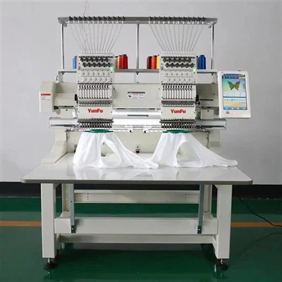 12/15 Nodwyddau 2 Heads Brodwaith Machine