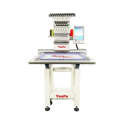 Peiriant Brodwaith Fflat Dillad Cap 350 * 1200mm